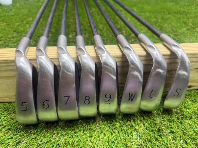 PING - G2 - Red Dot - IRON SET 5-Pw+Sw+Lw - Graphite - Soft Regular - RH