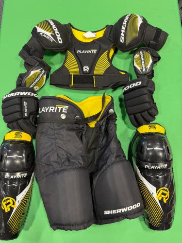 Sher-Wood Playrite Hockey Starter Kit | Youth Small/Medium