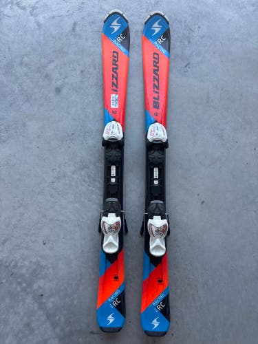 Blizzard RC 110 cm Racing Skis With IQ 4.5 Bindings (Used)
