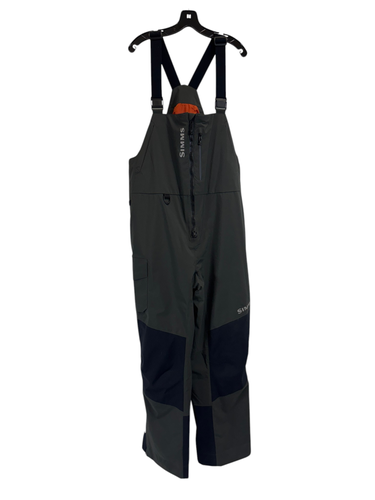 Large Simms Guide Insulated Gore-Tex Fishing Bibs