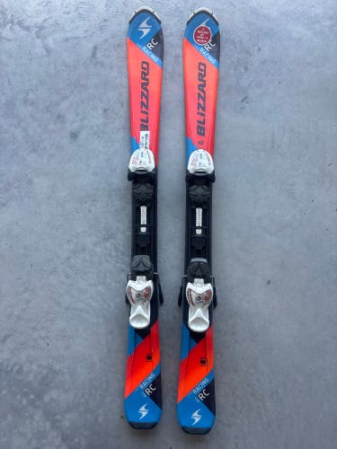 Blizzard RC 110 cm Racing Skis With IQ 4.5 Bindings (Used)