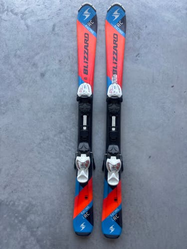 Blizzard RC 110 cm Racing Skis With IQ 4.5 Bindings (Used)