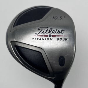 Titleist 983 K Driver 10.5* 4560 Stiff Graphite Mens RH