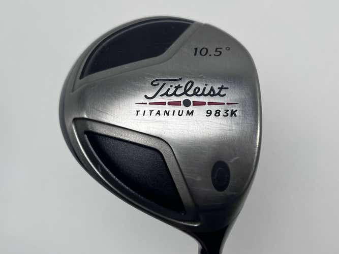 Titleist 983 K Driver 10.5* 4560 Stiff Graphite Mens RH