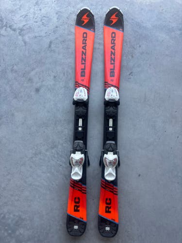 Blizzard RC 110 cm Racing Skis With IQ 4.5 Bindings (Used)