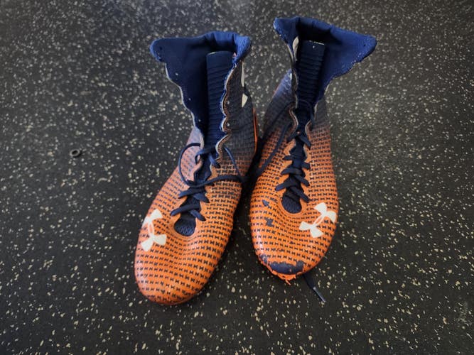 Used Ua Cleats Mens Navy Blue Senior 11 11849-s000016853