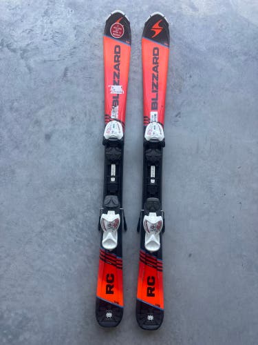 Blizzard RC 110 cm Racing Skis With IQ 4.5 Bindings (Used)