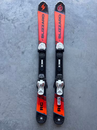 Blizzard RC 110 cm Racing Skis With IQ 4.5 Bindings (Used)