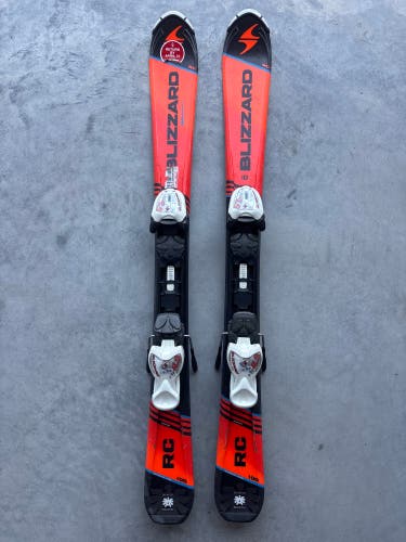 Blizzard RC 100 cm Racing Skis With IQ 4.5 Bindings (Used)