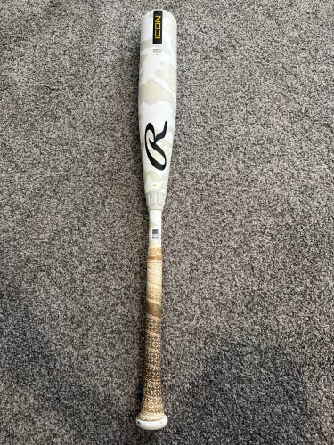 2025 Rawlings Icon Composite USSSA Certified Bat (-10) 17 oz 27" (Used)