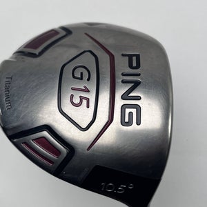 Ping G15 Driver 10.5* TFC 129 D Soft Regular Senior RH Undersize Grip