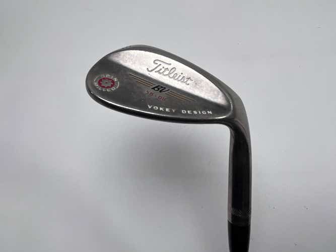 Titleist Vokey Spin Milled Black 2009 Wedge 58* 8 Bounce Wedge Steel Mens RH