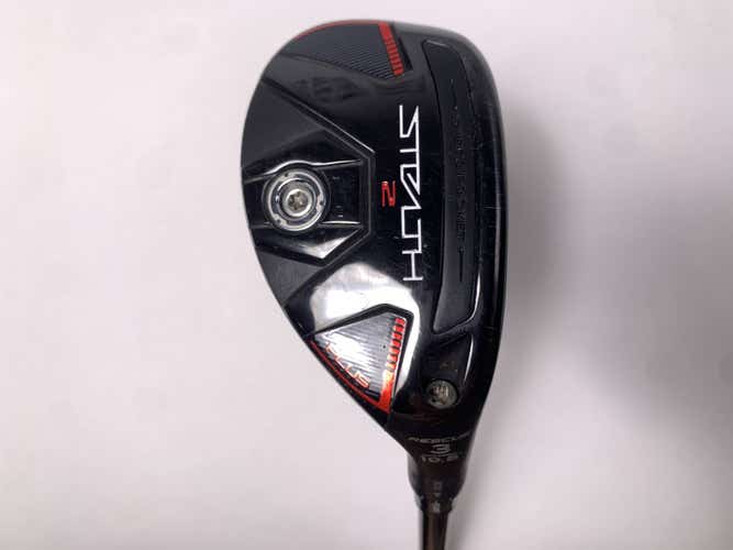 TaylorMade Stealth 2 Plus 3 Hybrid 19.5* Kai'li Red 85g Stiff Graphite Mens RH