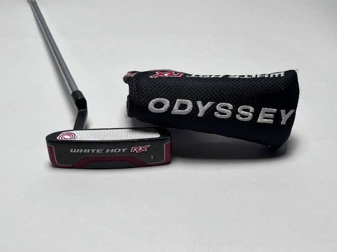 LEFTY Odyssey White Hot RX 1 Putter 35" Mens LH HC