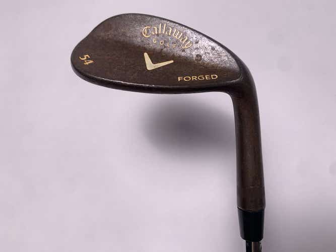 Callaway Forged Vintage Wedge 54* Rifle FCM 6.0 Stiff Steel Mens RH