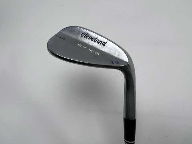 Cleveland RTX 3 Tour Satin Wedge 60* 9 Bounce S300 Stiff Steel Mens RH