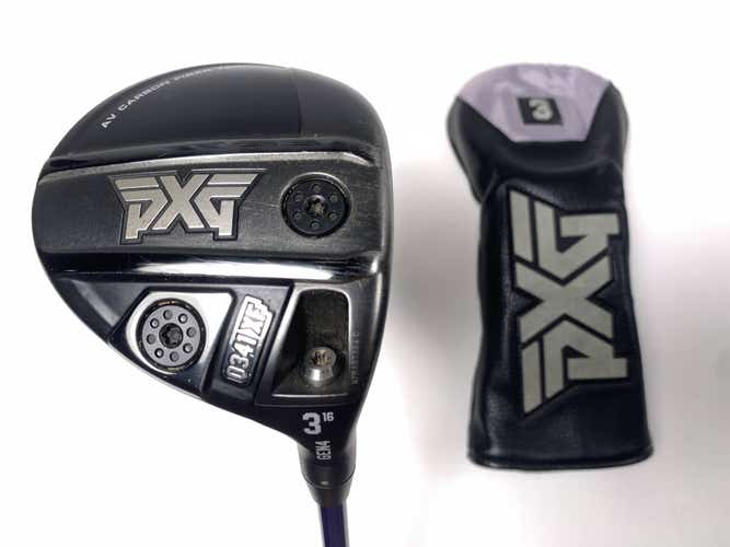 PXG 0341 XF GEN4 3 Fairway Wood 16* EvenFlow Riptide CB 5.0 50g Senior RH HC