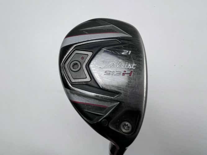 Titleist 913 H Hybrid 21* Mitsubishi Rayon Diamana Blue S+82 HY 82g Stiff RH