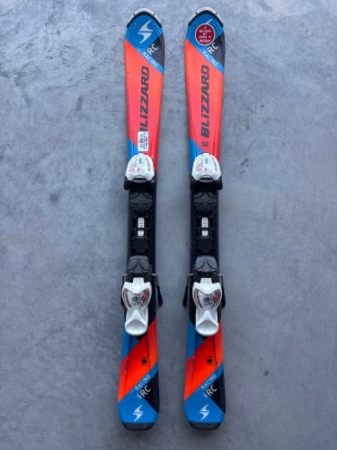 Blizzard RC 100 cm Racing Skis With IQ 4.5 Bindings (Used)