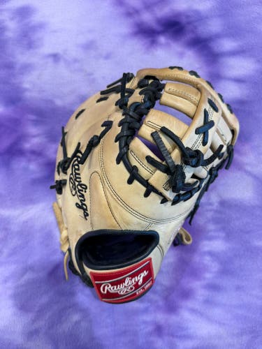 Brown Rawlings Gold Glove Elite RH First Base Baseball Glove 13" (Used)