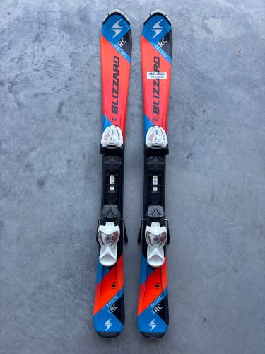 Blizzard RC 100 cm Racing Skis With IQ 4.5 Bindings (Used)