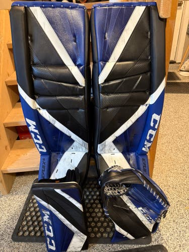 34" 2021 CCM EFlex 5 Regular Goalie Full Set Pro Stock (Used)