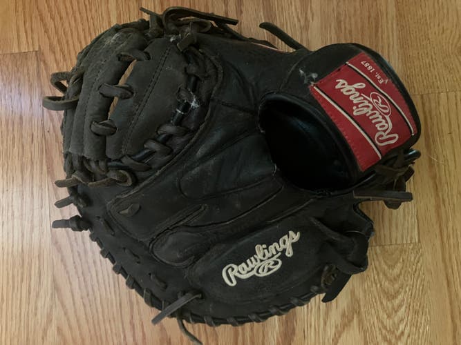 Rawlings Right Handed (RH) Throw Catcher's Glove 32.5" (Used)