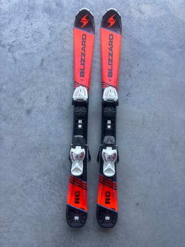 Blizzard RC 100 cm Racing Skis With IQ 4.5 Bindings (Used)