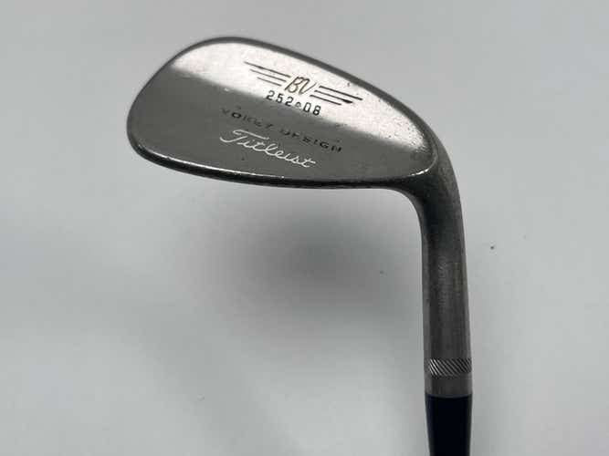 Titleist Vokey Black Nickel Gap Wedge GW 52* 8 Bounce Wedge Steel Mens RH