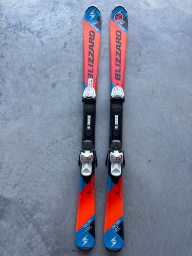 Blizzard RC 130 cm Racing Skis With IQ 7 Bindings (Used)