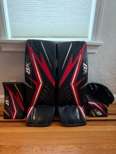 33" 2022 Brian's Optik 2 Regular Goalie Full Set (Used)