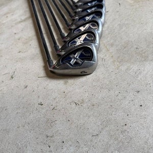 Callaway X-18 Iron Set 4-PW Uniflex Steel Mens RH