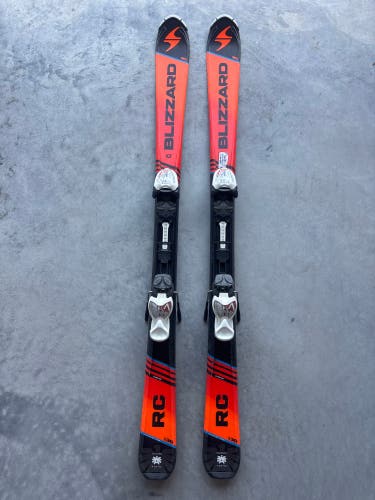 Blizzard RC 130 cm Racing Skis With IQ 7 Bindings (Used)