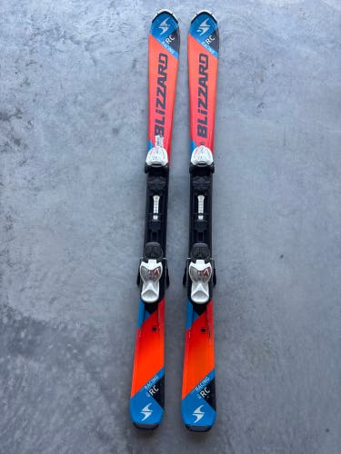 Blizzard RC 130 cm Racing Skis With IQ 7 Bindings (Used)