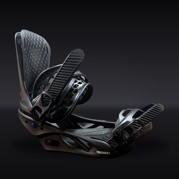 NEW 2024 Burton Escapade Re:Flex Snowboard Bindings - Black - Women's Size Medium (US 6-8)
