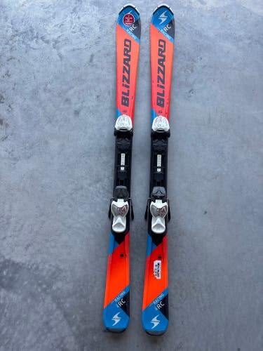 Blizzard RC 130 cm Racing Skis With IQ 7 Bindings (Used)