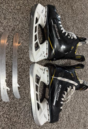 Bauer Supreme M4 Senior Size 7, Fit 2 - Extra Steel Included