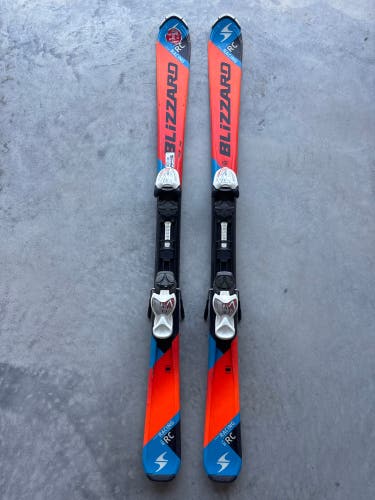Blizzard RC 130 cm Racing Skis With IQ 7 Bindings (Used)