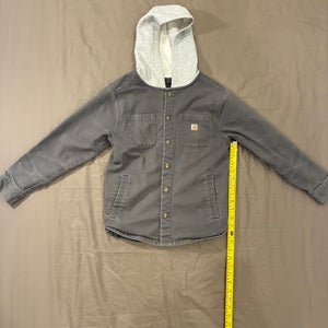 Gray Carhartt Boys Medium Jacket (Used)