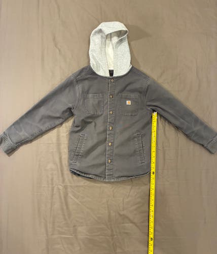 Gray Carhartt Boys Medium Jacket (Used)
