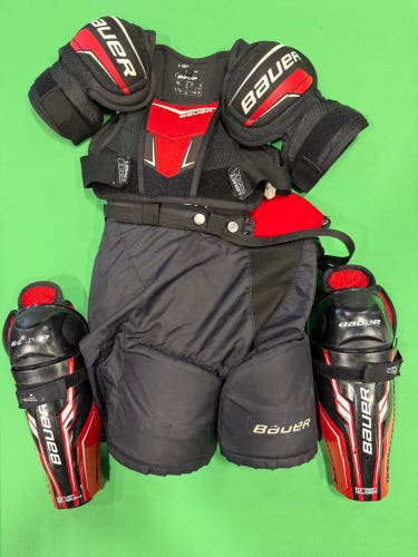 Bauer Legacy Hockey Starter Kit | Youth Large | 3pcs