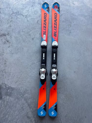 Blizzard RC 140 cm Racing Skis With IQ 7 Bindings (Used)