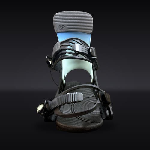 NEW 2024 K2 Meridian Snowboard Bindings - Fade / Delave - Women's Size Medium (US 6-10)