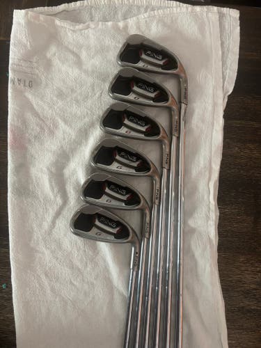 2011 Ping G20 Right Handed Iron Set Stiff Flex (Used)