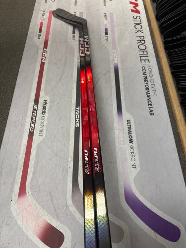 Senior CCM JetSpeed FT8 Pro Left Hand Hockey Stick P28M 100 Flex Pro Stock (2-Pack)