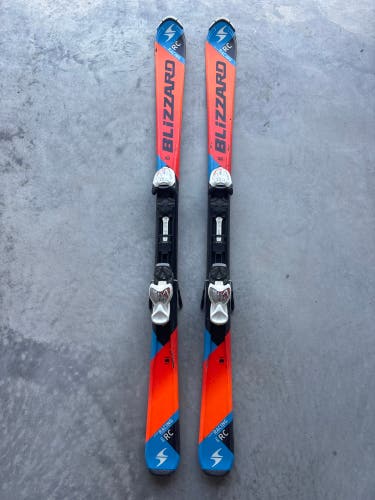 Blizzard RC 140 cm Racing Skis With IQ 7 Bindings (Used)