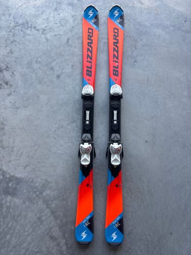 Blizzard RC 140 cm Racing Skis With IQ 7 Bindings (Used)