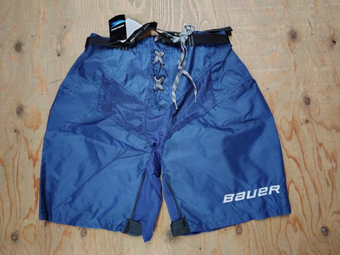Adult Large Navy Bauer Nexus Ice Hockey Pant Shell (New)