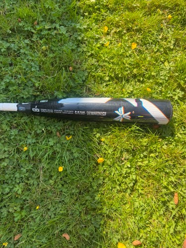 2021 DeMarini CF Glitch Composite USSSA Certified Bat (-8) 22 oz 30" (Used)