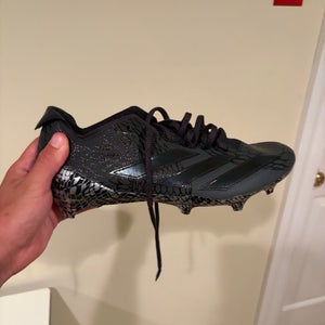 Men's Size M 10.5 (W 11.5) Adidas Low Top Adizero Electric Turf Cleats (New)